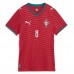 Zenski Nogometni Dres Portugal Bruno Fernandes #8 Domaci SP 2026 Kratak Rukav